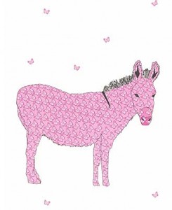 pink donkey