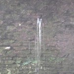 Leak from canal into river