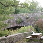 Aquaduct from beer garden